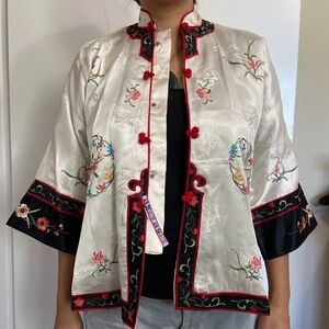 Beautiful embroidered Chinese top